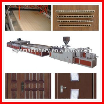 wood plastic PVC WPC foam door board production line SJMS80/156, SJMS92/188